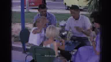 Izmir Turkey (1962): A Family And Friends Seated And Eating Celebrating With