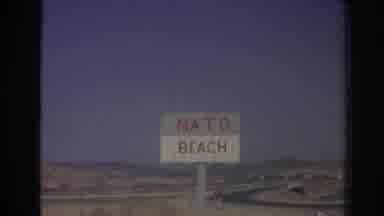 Izmir Turkey (1962): Nato Beach In The Background For A Nice View