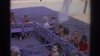 Izmir Turkey (1962): A Group Of Children Sitting In Desks That Are Situated In A