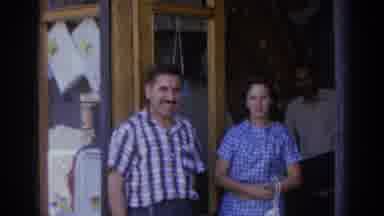 Izmir Turkey (1962): Friends And Neighbors Happy To See Me As I Pass By The Shop