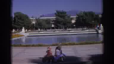 Izmir Turkey (1962): People Came To Park In Holiday With Their Children And They