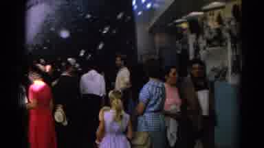 Izmir Turkey (1962): Men Women And Children Standing And Walking In A Crowded Area