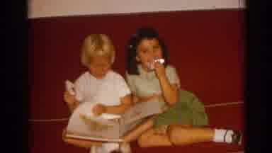 Izmir Turkey (1962): Record Of Two Girls Playing And After The Two Girls When