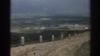 Izmir Turkey (1962): A Dirt Road Running Along The Ridge Of A Mountain Has