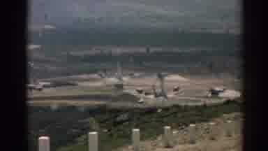 Izmir Turkey (1962): View Of White Missile In Launcher On A Sunny Day