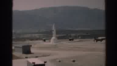 Izmir Turkey (1962): Old Footage Of A Rocket Prior To Launch At What Appears To Be
