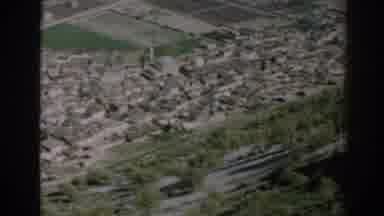 Izmir Turkey (1962): Green Sandy Highway Scenery
