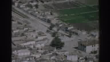 Izmir Turkey (1962): Video From Above Of An Area Hit By Earth Earthquake And A