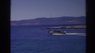 Izmir Turkey (1962): Fishing In A Boat Along The Shore Line Is Fun