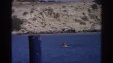 Izmir Turkey (1962): Swimming Drowning Boating Rescue Mission Vintage Old White