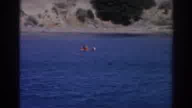 Izmir Turkey (1962): Person Waving Hand Indicating They Are Ready To Wakeboard