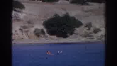 Izmir Turkey (1962): Someone Waiting To Get Pulled Up On Water Ski