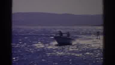 Izmir Turkey (1962): People Jet Skiing In The Ocean