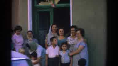 Izmir Turkey (1962): Group Of People Pose For Photograph