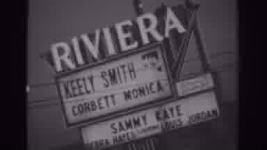 Las Vegas (1962): A Riviera Neon Bulletin Signage Featuring Keely Smith And