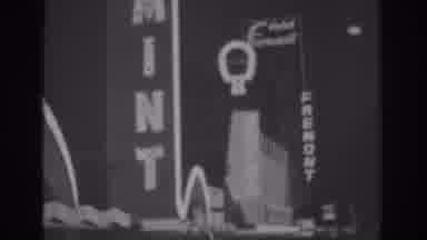 Las Vegas (1962): Images Of Various Signs On A Street