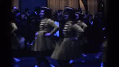New York City (1962): Mimes At A Party Hall Have A Huge Circular Marching Sequence