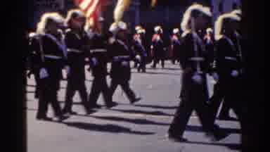 New York City (1962): An American Military Unit Marching In A Parade With Soldiers