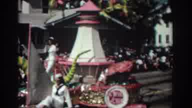 Pasadena California (1962): Colorful Parade In The Street
