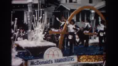 Pasadena California (1962): The Tournament Of Roses Parade The McDonald Float And
