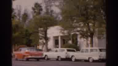 Florida USA (1963): Florida Street In Cars Driving Kid Attempting To Cross