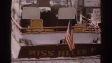 Florida USA (1963): An Old Movie Showing Some Boats Miss Helen V