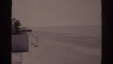Florida USA (1963): View Of Ocean Waves And Empty Beach On A Bright Sunny Day