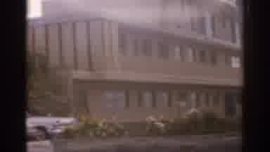 Florida USA (1963): Old Time Building In The Southern States With Parking Lot