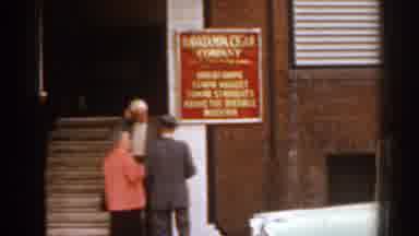 Florida USA (1963): A Normal Day Just Like The Other And Many People On The Street