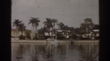 Florida USA (1963): Beautiful View Of A Quiet Town By The Sea