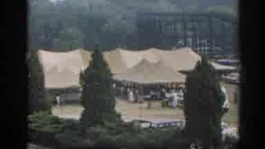 New Jersey USA (1963): Aerial Images Of Tents Set Up In A Camping