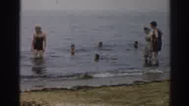 New Jersey USA (1963): People Are Spending Their Quality Time At Sea Beach