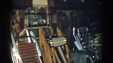 New Jersey USA (1963): Several Disorganized Objects In A Basement