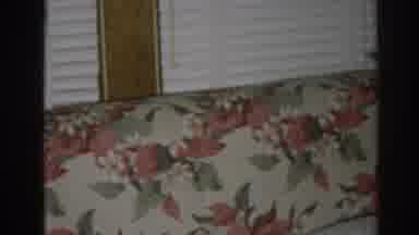 New Jersey USA (1963): A Couch Is All The Way Up Against A Windowed Wall