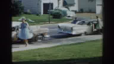 New Jersey USA (1963): Old Premier Cars Are Lined Up