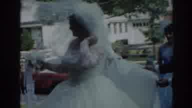 New Jersey USA (1963): Old Video Of A Woman On Her Way To Wedding In New jersey