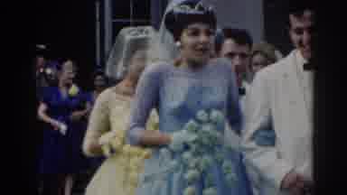 New Jersey USA (1963): View Of Flower girl And Ring Bearer At Outdoor Wedding On A