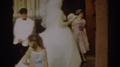 New Jersey USA (1963): A Ring Bearer And A Flower Girl In A Wedding