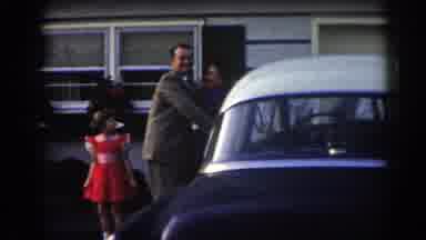 New Jersey USA (1963): Family Excited To Be Arriving At Their New Home In The 50s
