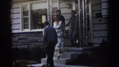 New Jersey USA (1963): Mom And Dad Are Leaving From Having Sunday Dinner With The