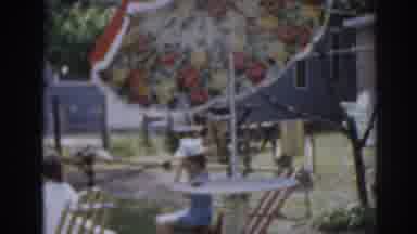 New Jersey USA (1963): A Loving Grandma Showing Her Grandchildren How She