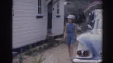 New Jersey USA (1963): A Small Walk Through The Backyard During A Sunday Afternoon