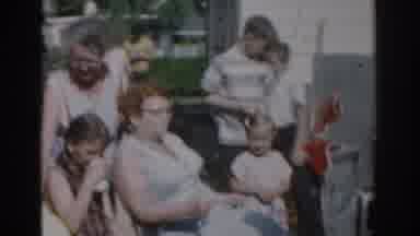 New Jersey USA (1963): Family BBQ Fun Cigarette Backyard Suburbs Summer Spring