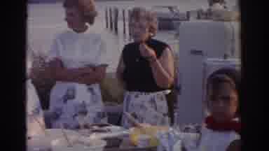 New Jersey USA (1963): Holiday By The Ocean With Some People Passing By