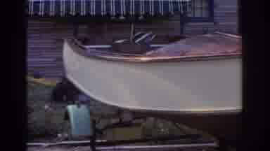 New Jersey USA (1963): Boat And Some Chair In An Old House