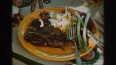 Auburn California (1939): Delicious Lunch Out In The Sun