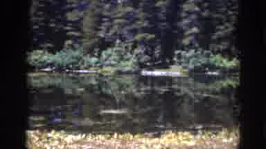 Lake Tahoe California (1939): Old Video Tape About River And Trees