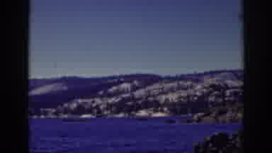 Lake Tahoe California (1939): The Beauty Of A Waterfront With Incredible Greenery