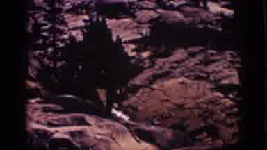 Lake Tahoe California (1939): Nature Lake Mountains Hill Trees Wooded Vintage Old
