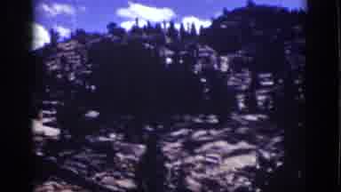 Lake Tahoe California (1939): Scenic View Of Outdoor Mountain Area